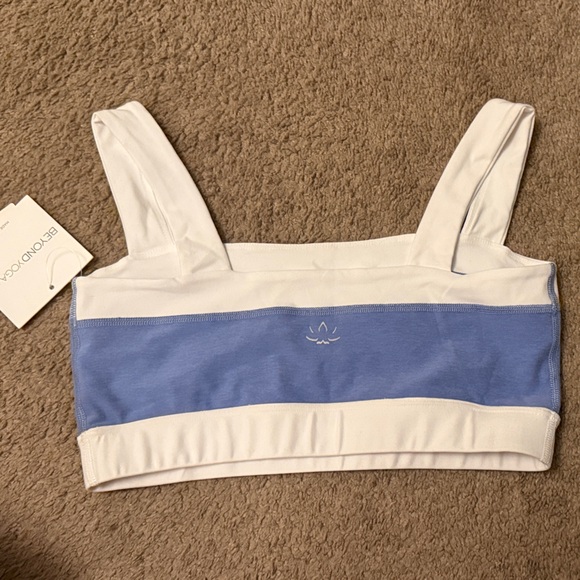 Beyond yoga spacedye horizon colorblock bra nwt - Picture 2 of 3